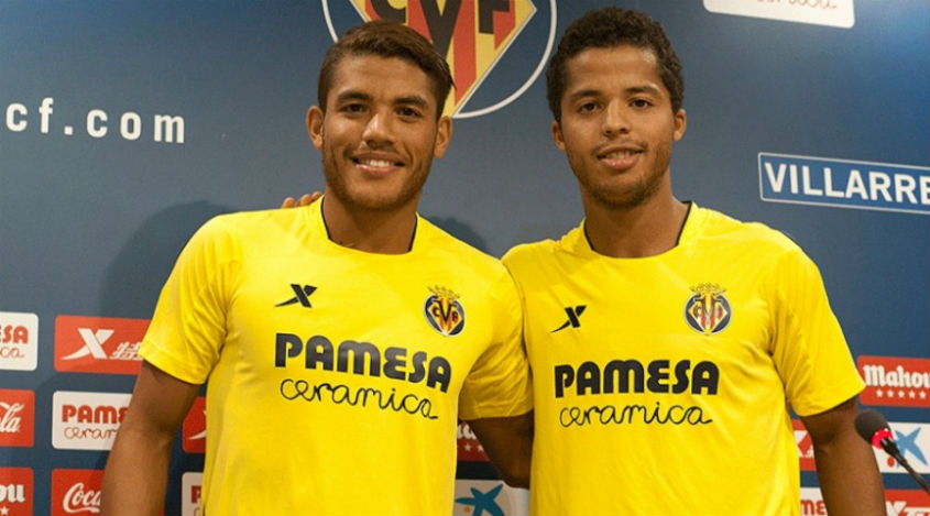 Los hermanos Dos Santos  quieren ganar en el Nou Camp a Messi.
