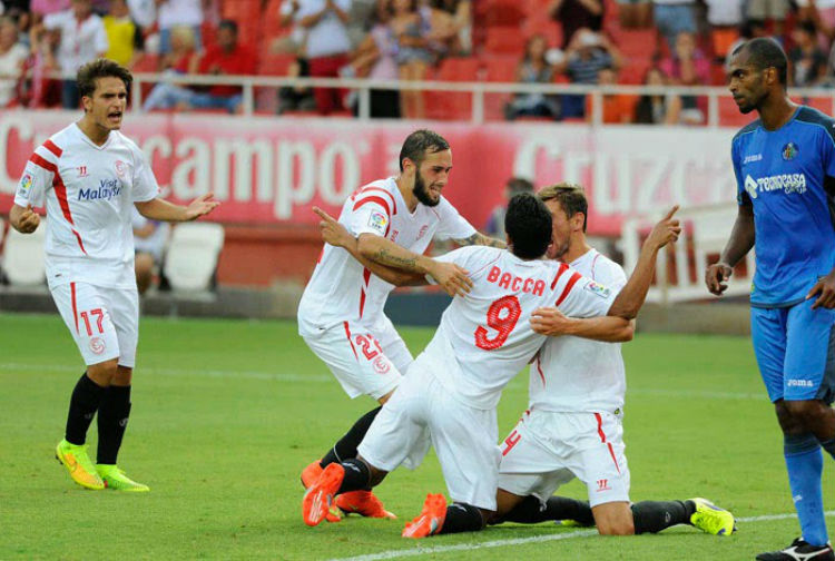 El Sevilla sólo ha ganado un partido desde el comienzo de la Liga.