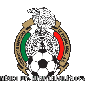 México es favorito contra Nueva Zelanda.