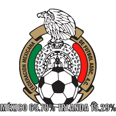 México es favorito contra Irlanda.